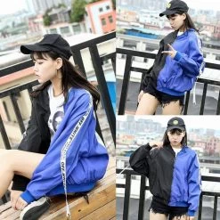 Veste Ulzzang School™ -Mode Coréenne hallyu street vestes veste ulzzang school 3664491642903
