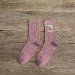 Chaussettes Coréennes Abstract Canvas™ -Mode Coréenne product image 1324510005