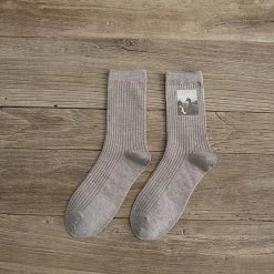 Chaussettes Coréennes Abstract Canvas™ -Mode Coréenne product image 1324510014