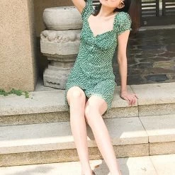 Robe Coréenne Retro Beach™ -Mode Coréenne product image 1433364552