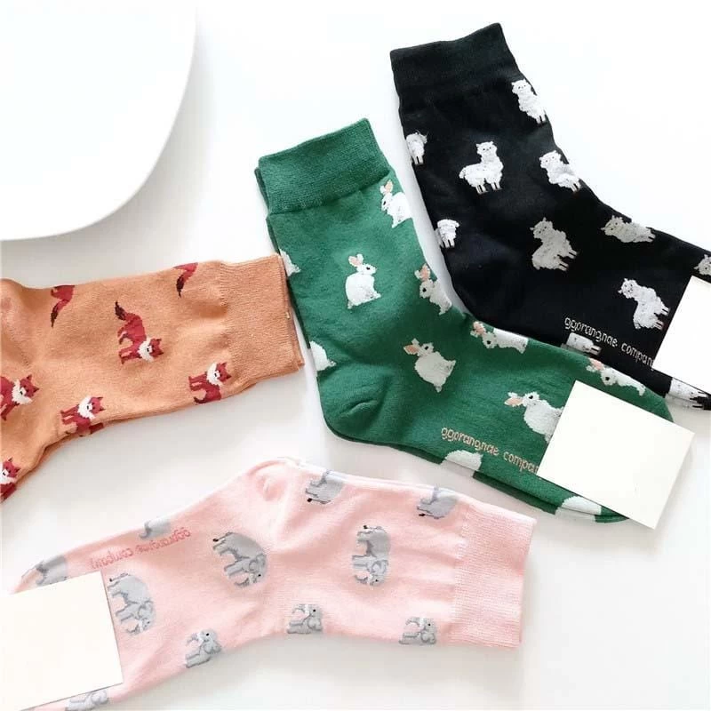 Chaussettes Coréennes Jungle™ 6 Chaussettes Coréennes Jungle™ – Image 4