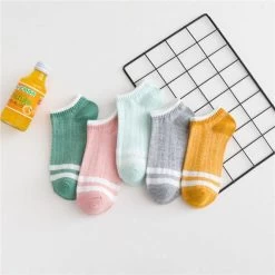 Pack De 5 Paires De Chaussettes Coréennes Unity™ -Mode Coréenne product image 1519145218