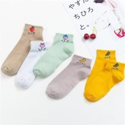 Pack De 5 Paires De Chaussettes Coréennes Unity™ -Mode Coréenne product image 1519145227