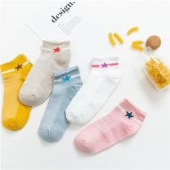 Pack De 5 Paires De Chaussettes Coréennes Unity™ -Mode Coréenne product image 1519145241