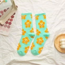 Chaussettes Coréennes Sunny Flowers™ -Mode Coréenne product image 1587388348