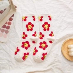 Chaussettes Coréennes Sunny Flowers™ -Mode Coréenne product image 1587388351