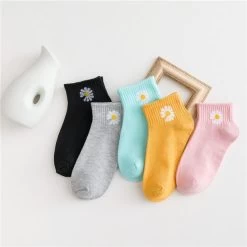 Pack De 5 Paires De Chaussettes Coréennes Unity™ -Mode Coréenne product image 1628499923