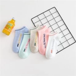 Pack De 5 Paires De Chaussettes Coréennes Unity™ -Mode Coréenne product image 1628499927