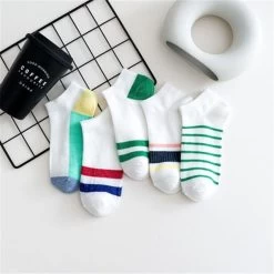 Pack De 5 Paires De Chaussettes Coréennes Unity™ -Mode Coréenne product image 1628499928