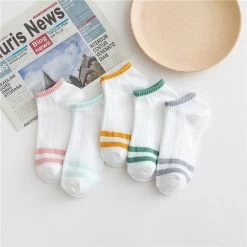 Pack De 5 Paires De Chaussettes Coréennes Unity™ -Mode Coréenne product image 1628499930