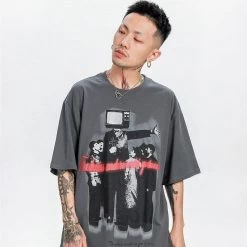 T-Shirt Coréen TVCHURCH™ -Mode Coréenne product image 1645619307