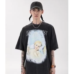 T-Shirt Coréen JESUS CHRIST™ -Mode Coréenne product image 1646697737