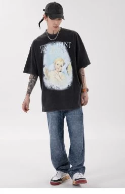 T-Shirt Coréen JESUS CHRIST™ -Mode Coréenne product image 1646697753