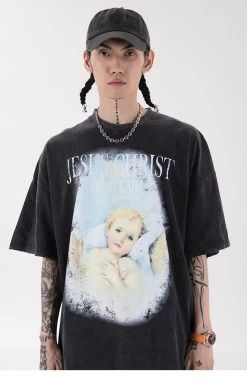 T-Shirt Coréen JESUS CHRIST™ -Mode Coréenne product image 1646697754