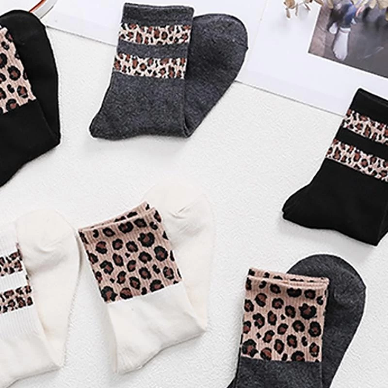 Chaussettes Coréennes Leopard™ 12 Chaussettes Coréennes Leopard™ – Image 10