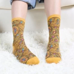Chaussettes Coréennes Floral Ethnic™ -Mode Coréenne product image 1720548329