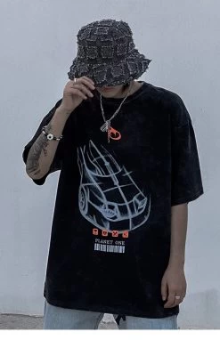 T-Shirt Coréen PLANET ONE™ -Mode Coréenne product image 1731438153