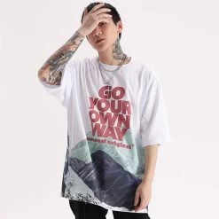 T-Shirt Coréen GO YOUR OWN WAY™ -Mode Coréenne product image 1732249177