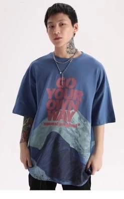 T-Shirt Coréen GO YOUR OWN WAY™ -Mode Coréenne product image 1732249188