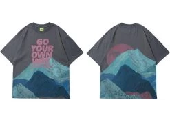 T-Shirt Coréen GO YOUR OWN WAY™ -Mode Coréenne product image 1732249191