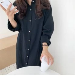 Robe Coréenne Boyfriend™ -Mode Coréenne product image 1761982948